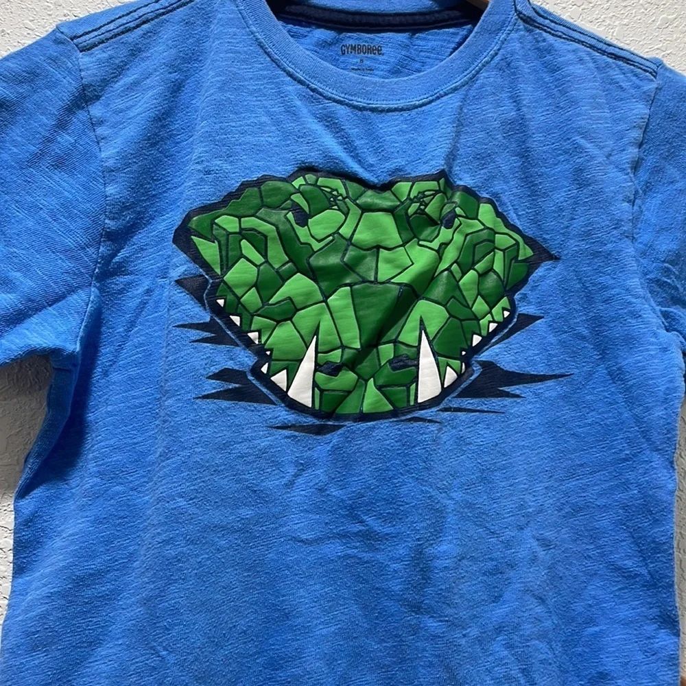 Gymboree blue and green boys set size 8 GUC ..